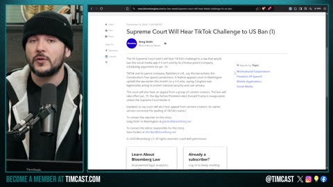 Supreme Court May BLOCK TikTok Ban, TikTok WILL Be Banned January 19th Unless Court INTERVENES