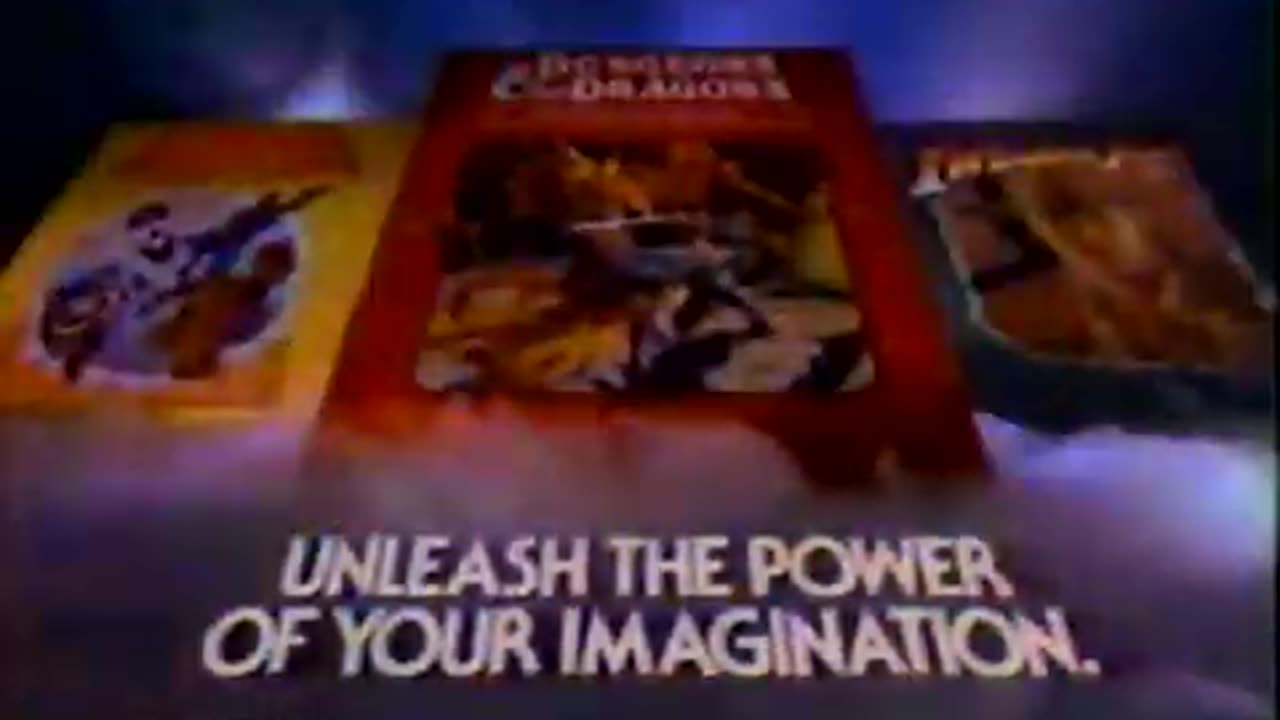 TSR Roleplaying Games TV Commercial from 1984 w/Dungeons & Dragons and Indiana Jones RPG Games