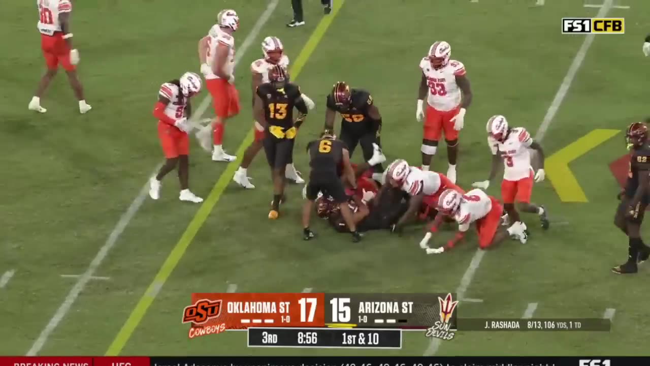 Oklahoma State vs Arizona State Highlights | College Football Week 2 | 2023 College Football