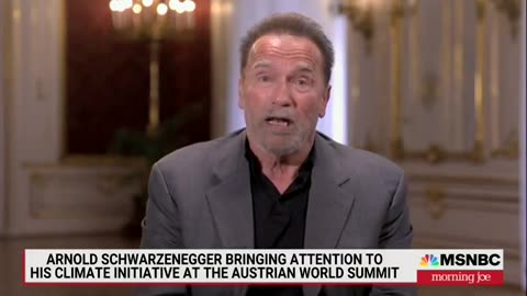 The Terminator is now afraid of Global Warming