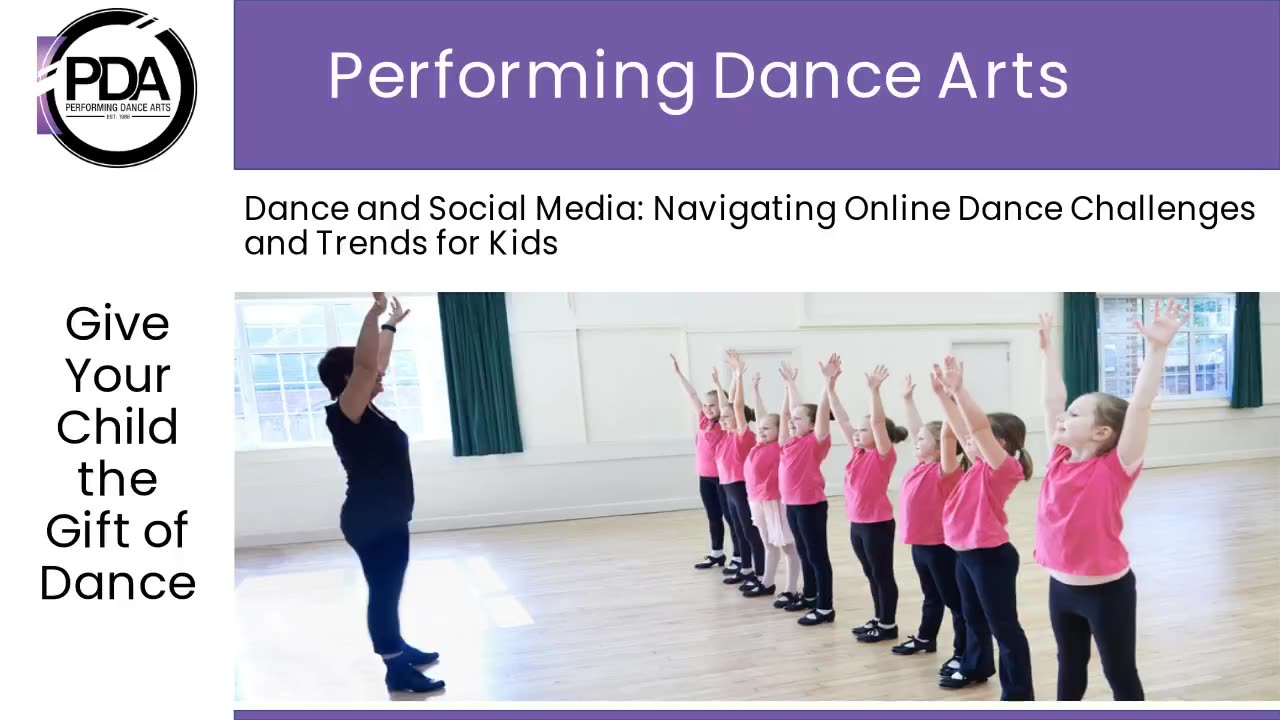 Dance and Social Media: Navigating Online Dance Challenges and Trends for Kids