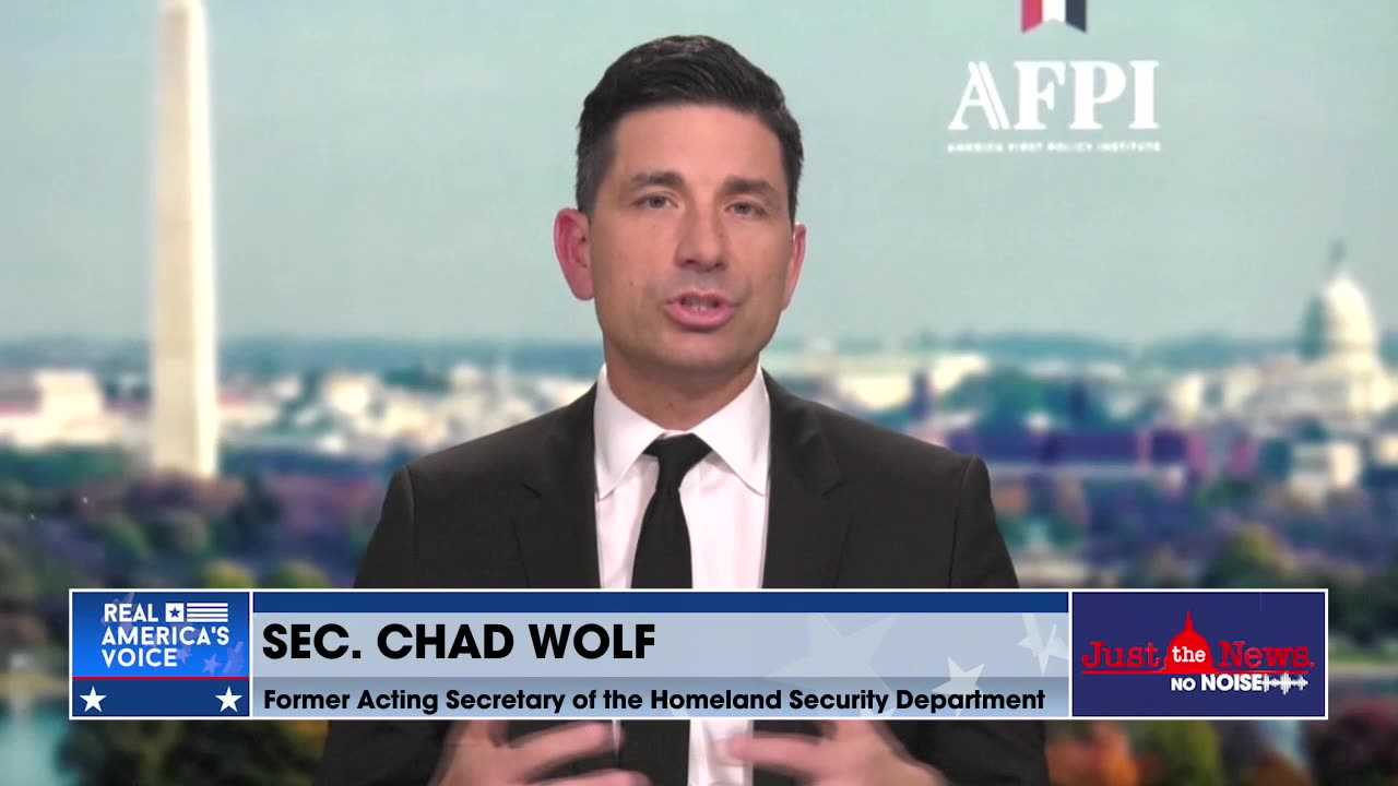 Chad Wolf: Biden admin handcuffing border patrol success