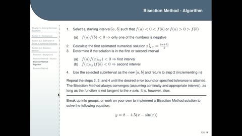 ENM Lecture 4