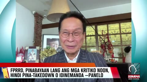 FPRRD, pinabayaan lang ang mga kritiko noon, hindi pina-takedown o idinemanda —Panelo