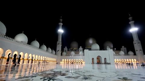 Sheikh Zayed Grand Mosque | Abu Dhabi | UAE | No Copyright Video