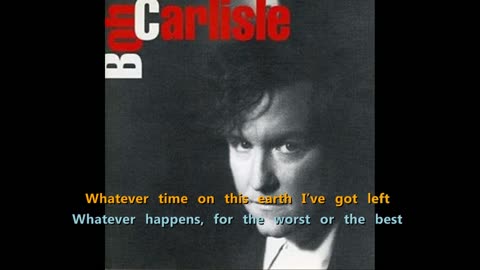 Bob Carlisle - Giving You the Rest of My Life [and karaoke]