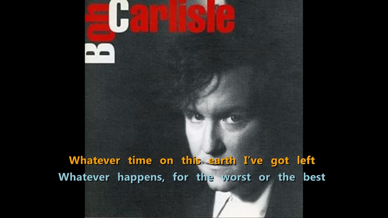 Bob Carlisle - Giving You the Rest of My Life [and karaoke]