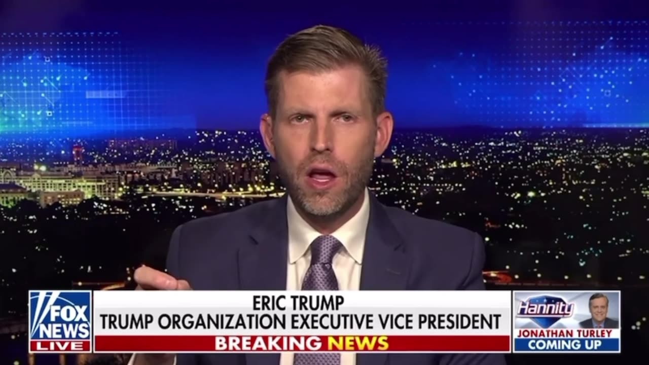 Eric Trump Joins Hannity on Fox News 5-20-24