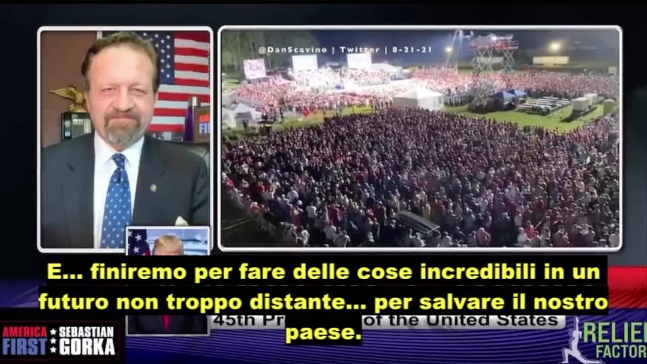 MESSAGGIO DI TRUMP (del 25 Agosto 2021)