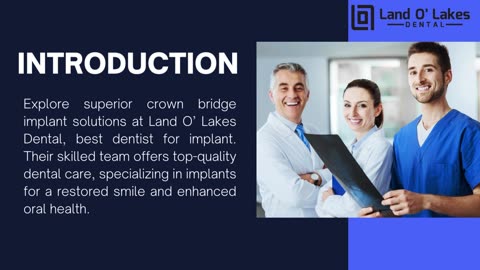 Land O' Lakes Dental: Restore Smiles with Experts