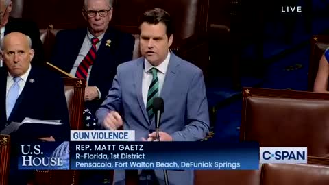 WATCH: Rep. Gaetz Uses FACTS to End Gun Debate Once & For All