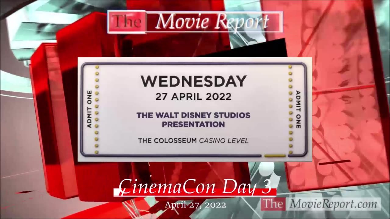 CinemaCon 2022, Day 3 Rundown - Disney, Universal, Focus - April 27, 2022