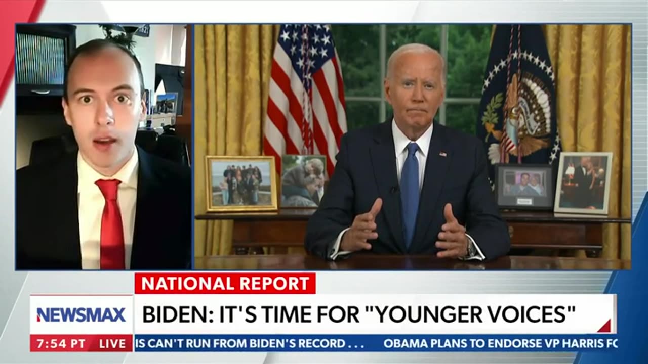 Justice: Biden Was Clearly Pushed Out By Democrat Elites