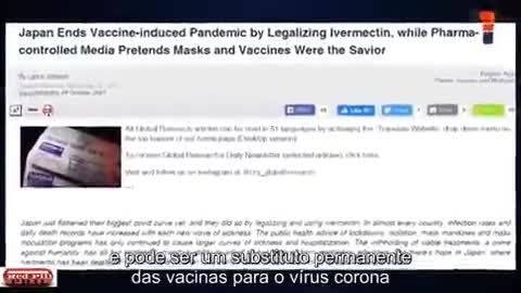 ⚠️📢💉JAPÃO DECLARA AO MUNDO QUE A IVERMECTINA É + EFICAZ QUE A VACINA COVID-19⚠️📢💉