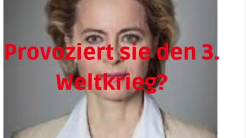 Der Wahnsinn in menschlicher Gestalt. Ursula von der Leyen.