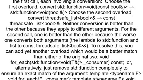 ISO C says that these are ambiguous even though the worst conversion for the first is better than t