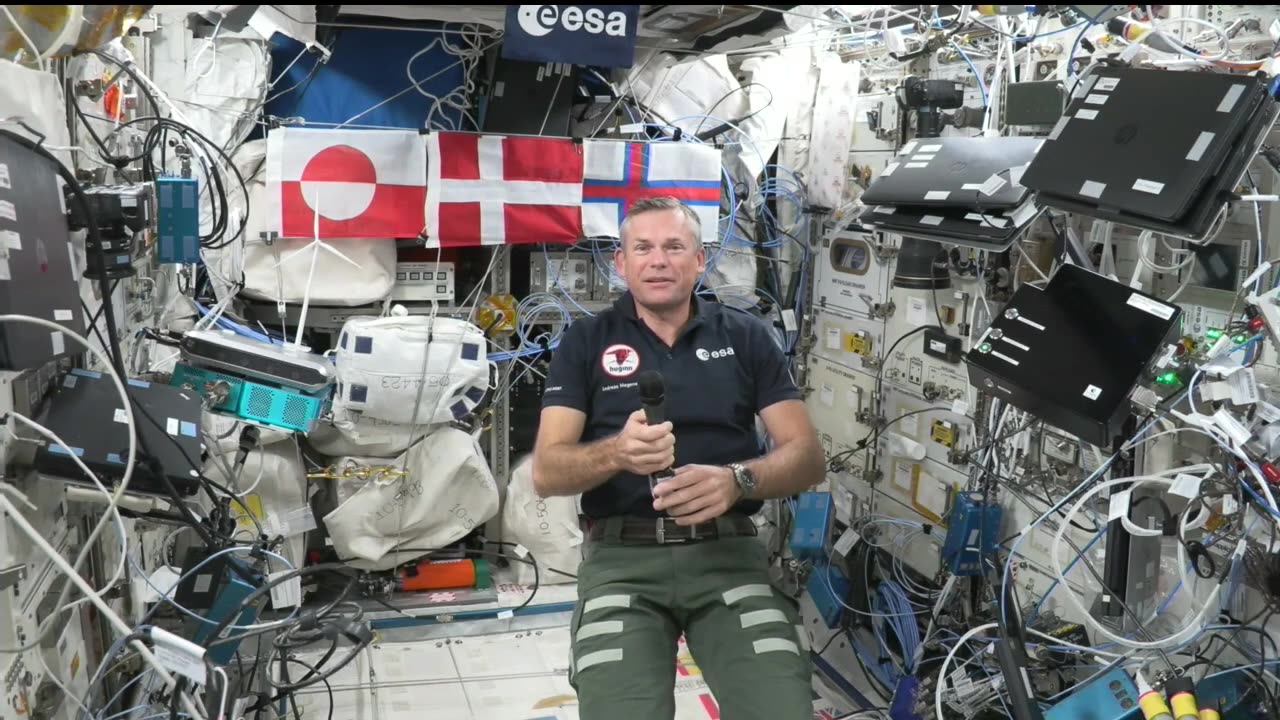Aboard international space station