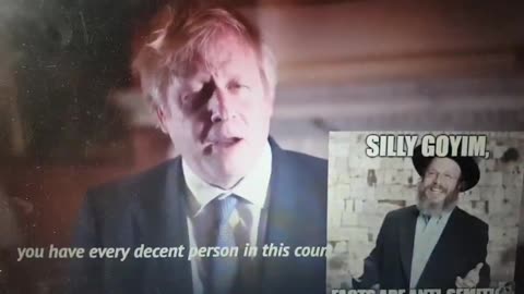 Boris is not a Jew he is a zionist just like currently most of the western leaders..