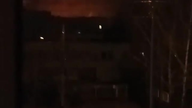 Heavy fighting. Loud explosions heard in entire Kyiv.