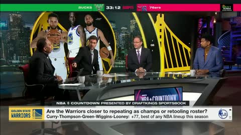 Stephen A. debates... WOJ?! ?? Should the Warriors chase 1 more ring? | NBA Countdown