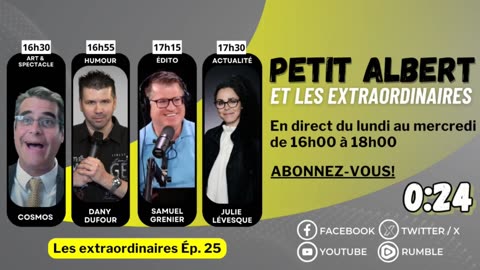 Petit Albert et les extraordinaires Ép. 25