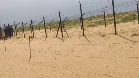 INDO-PAK BORDER AT JAISALMER