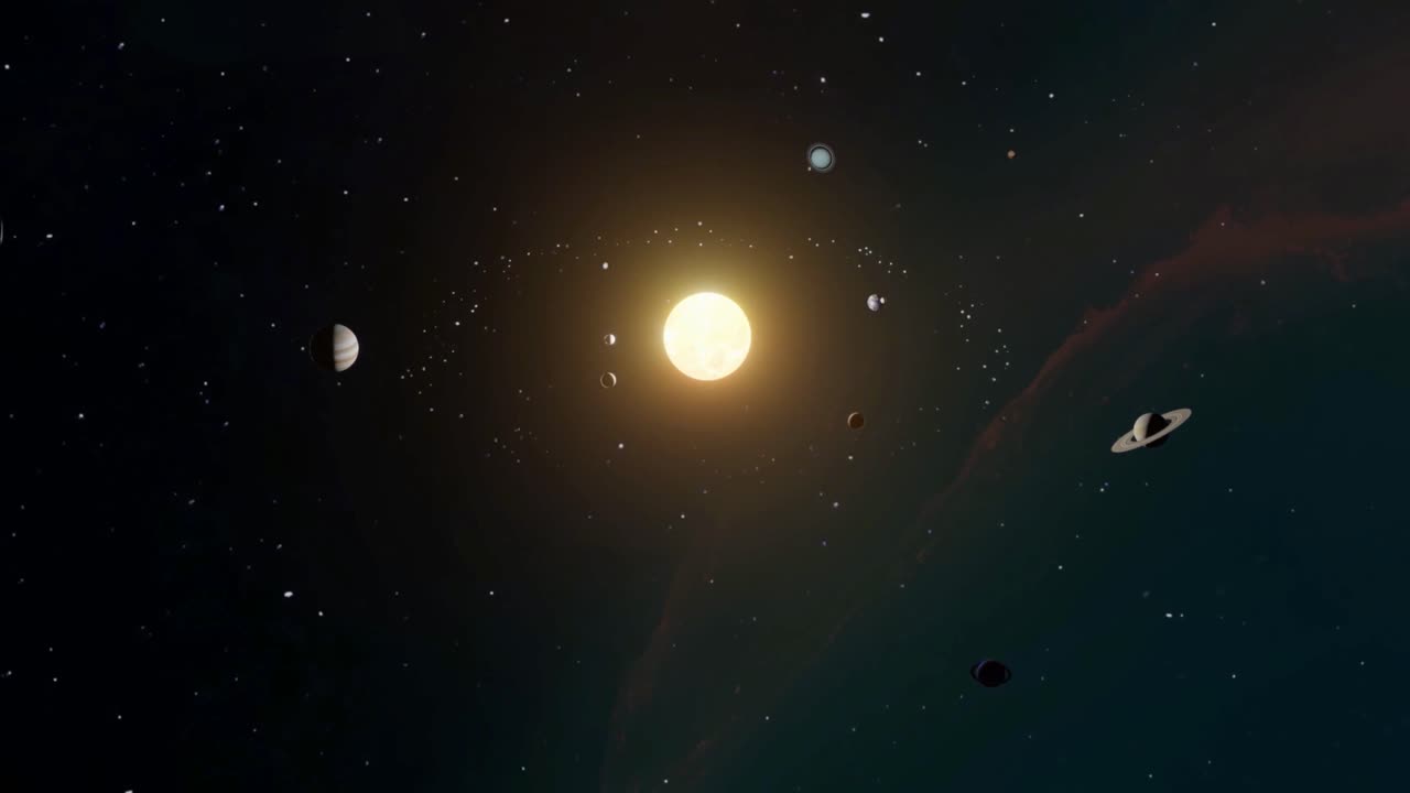 Solar system 4k HDR 10+ Dolby vision 60FPS With Relaxing music