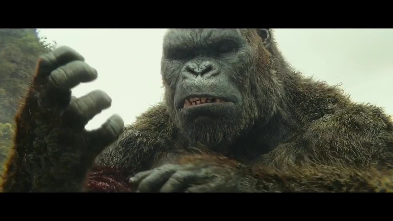 KONG vs GIANT SQUID - Fight Scene - Kong: Skull Island (2017) Movie Clip HD