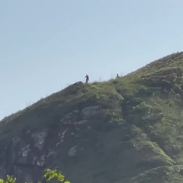 10-foot-tall giants, humanlike creatures strolling along the foothills (Brazil)