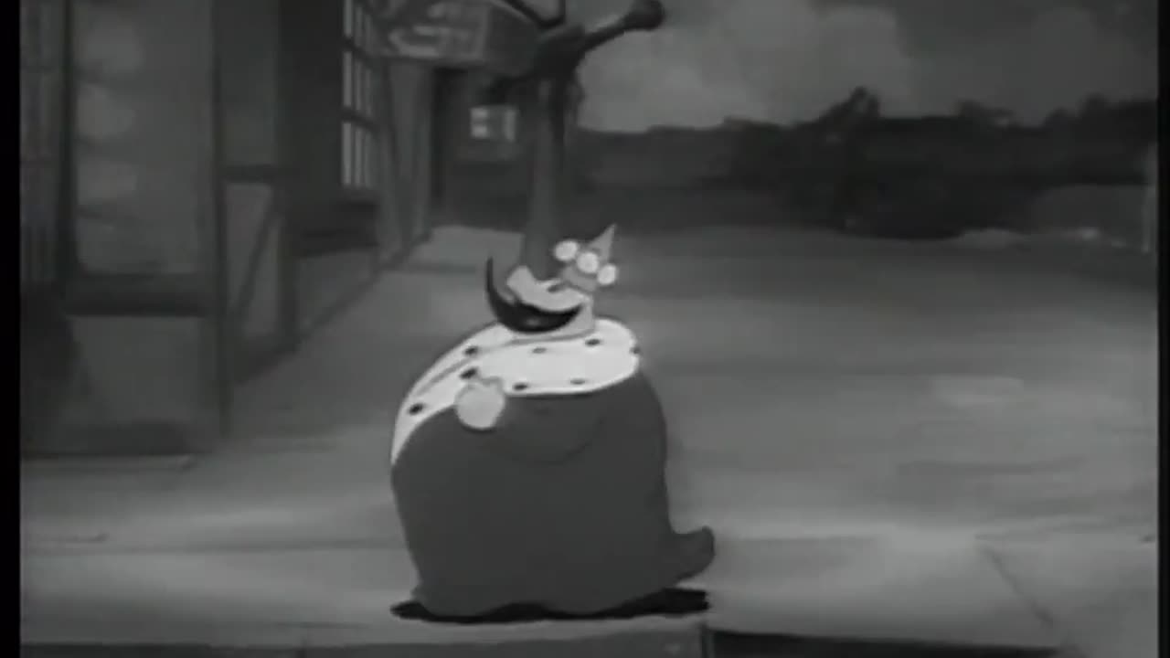 Late Nite, Black 'n White | Betty Boop | Betty and the Little King | RetroVision TeleVision