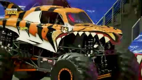 @Hot Wheels - Official MUSIC VIDEO 🎶🐅🦈 ft. Monster Truck TIGER SHARK - 副本_Cut