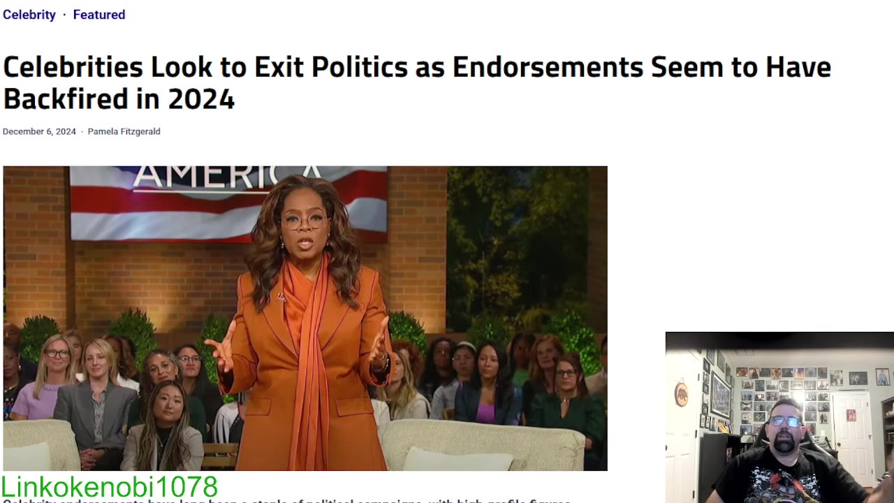 Celebrities Are Thinking About Staying Away From Politics After Endorsement Of 2024 Backfires