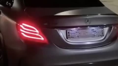 Mercedees loud exhaust