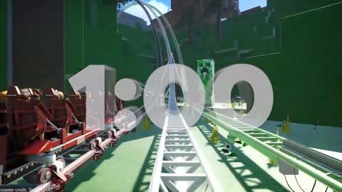 2 Minute Timer Roller Coaster [MINECRAFT]