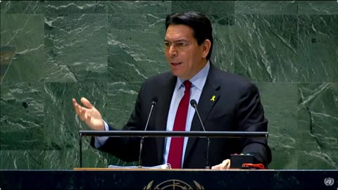 Never again will we stand by while our people are massacred. Danny Danon at the