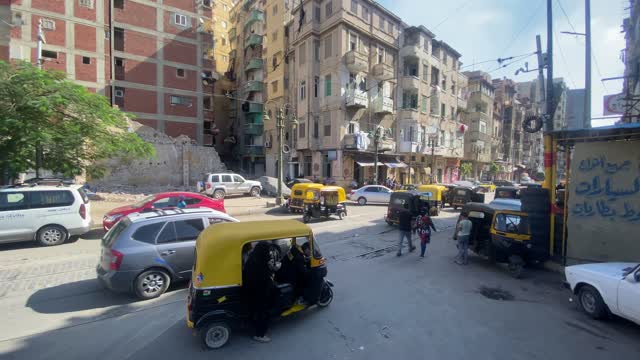 5 minutes of a street corner in Alexandria, Egypt, 2021