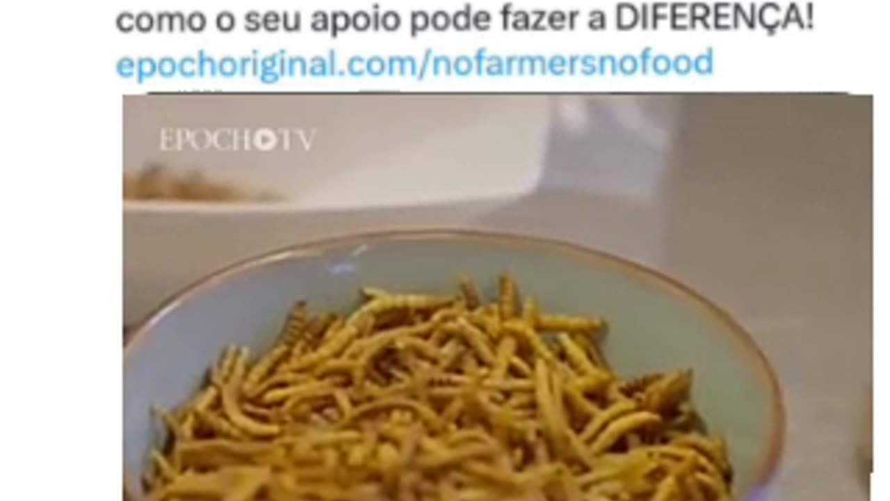 "NENHUM AGRICULTOR, NENHUM ALIMENTO: VOCÊ VAI COMER OS INSETOS?" Estreia 25/9! 🎉🧑‍🌾