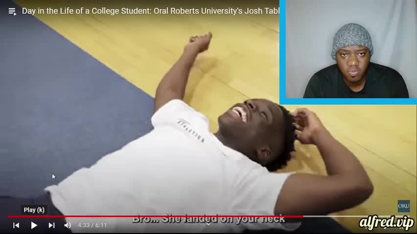 A Day In The Life Of An ORU Student (Josh Tabla) : Alfred Reacts