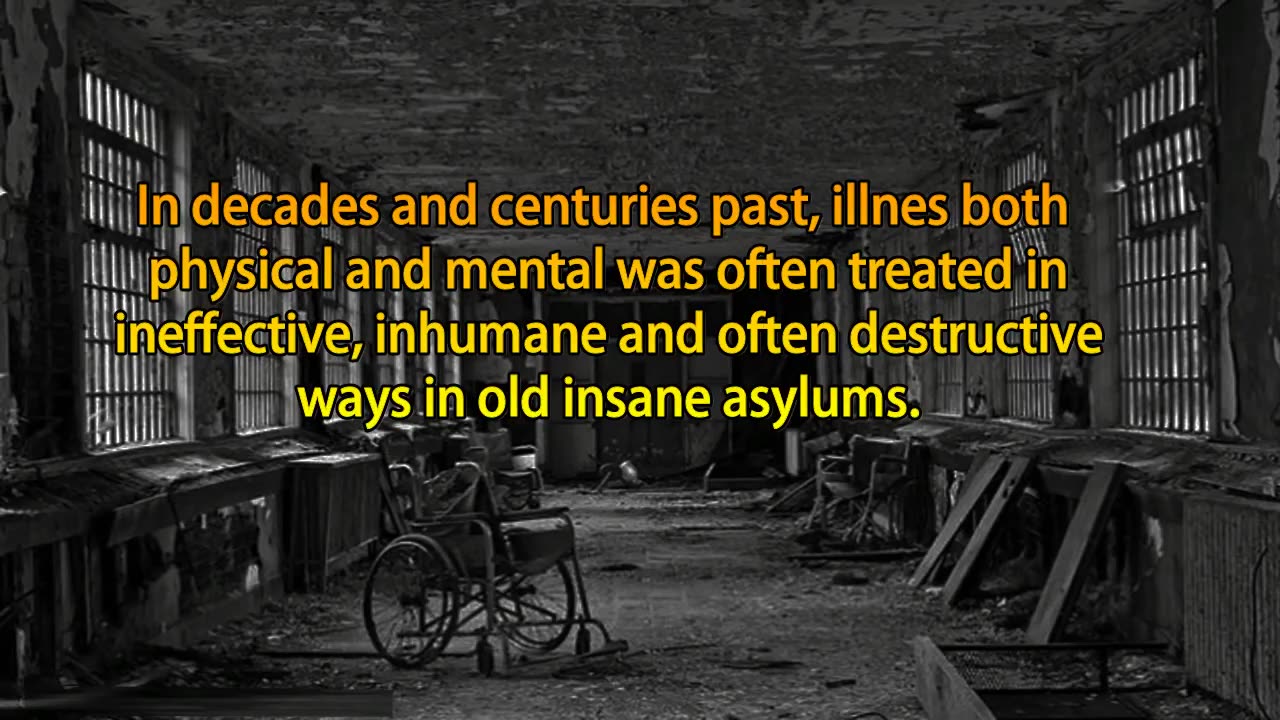 Rare Photos Taken From Old Insane Asylums Show Their Harsh Conditions