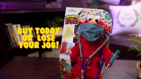 Humor (sort of) - Vaccinate Me Elmo Doll