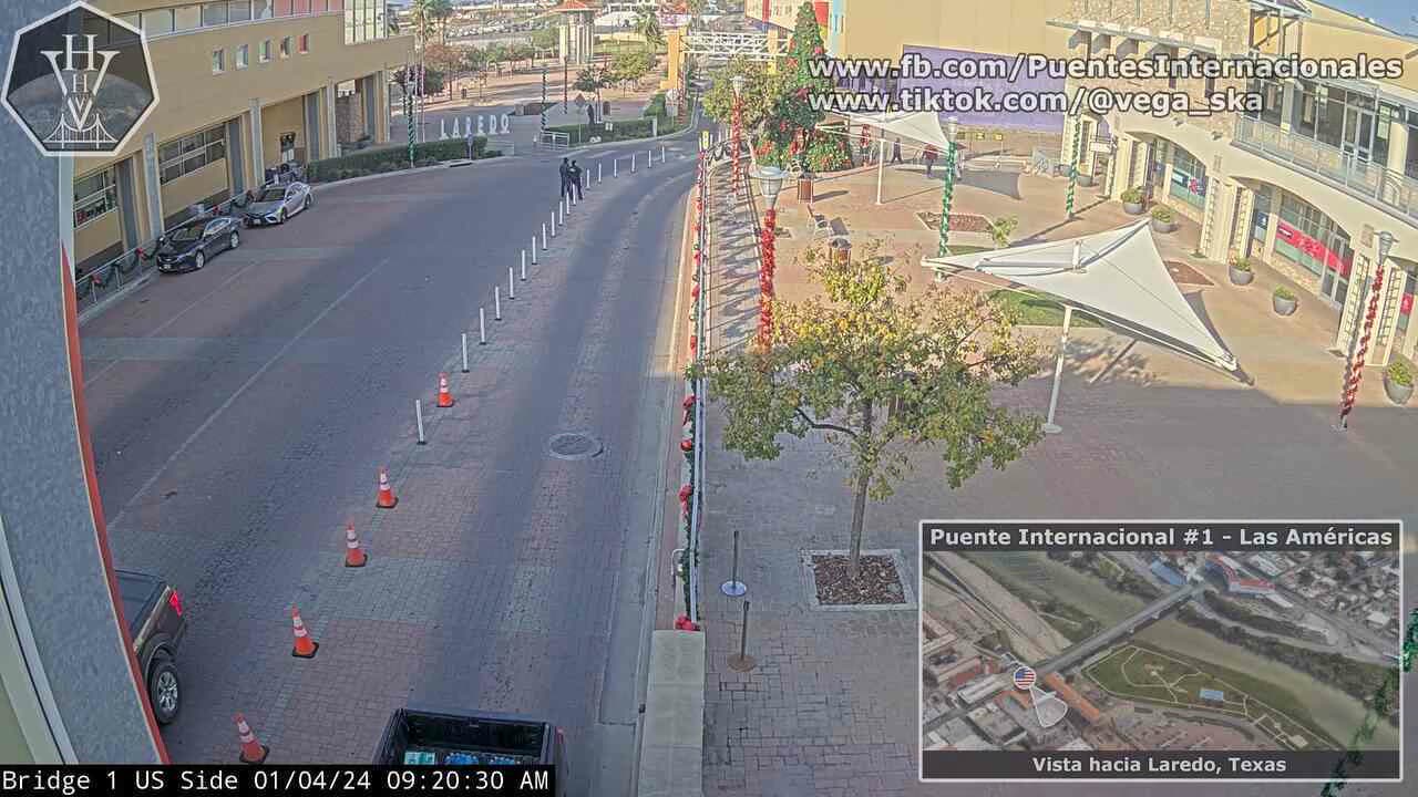 2024-01-04 - Puente Internacional 1 (viendo hacia Laredo, Texas)