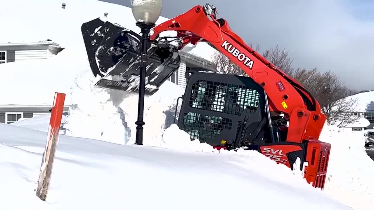 New York state residents dig out after heavy snowstorm