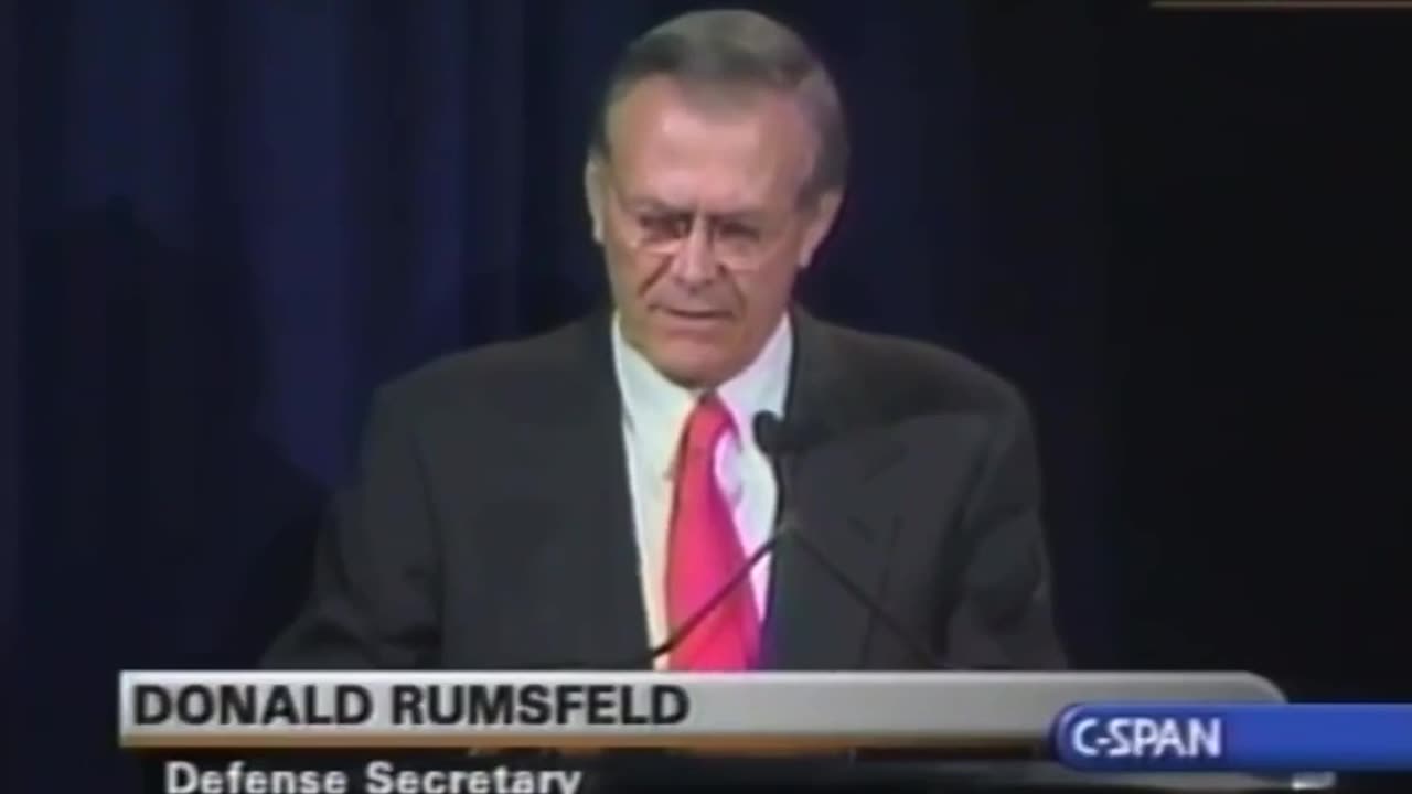 10/11 - Donald Rumsfeld announces that the Pentagon was Missing $2.3 trillion in transactions.