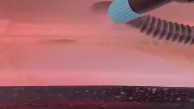 The environment for cleaning the wheel hub looks poor.