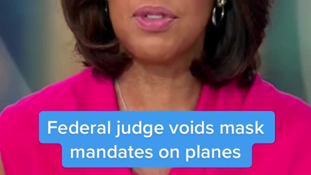 Federal judge voids mask mandates on planes