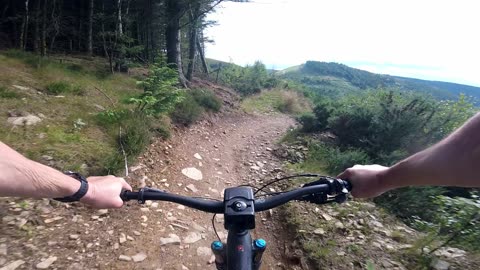 Cwmcarn Forest MTB - Twrch Trail - Gate Keepers - Full Run - 24 07 2023