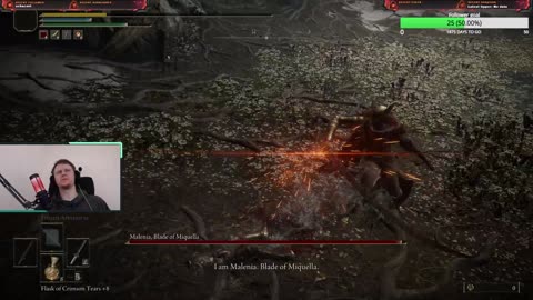 First real date with Malenia the undefeated | Elden ring | Dex Samurai | Nov 12th stream