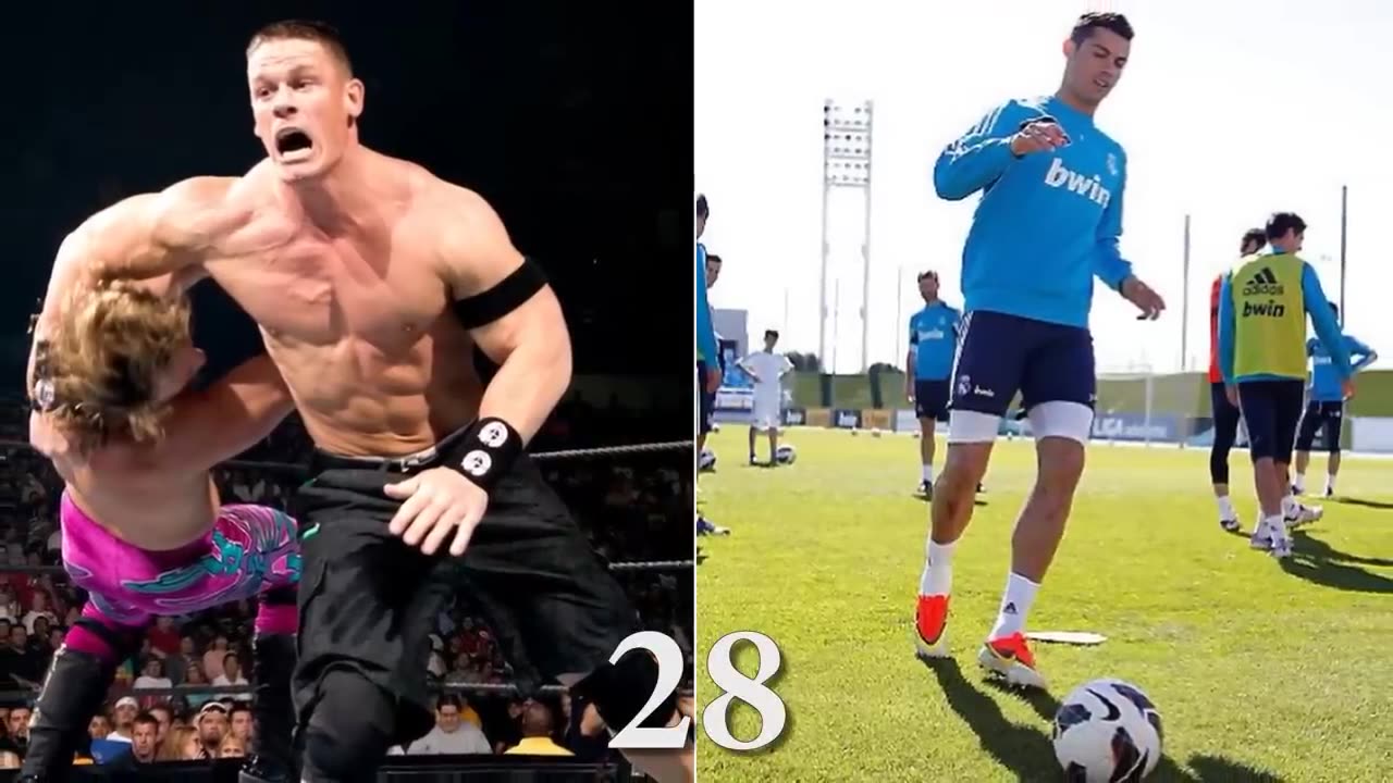 John Cena Vs Cristiano Ronaldo Transformation 2018 _ Who is Better_