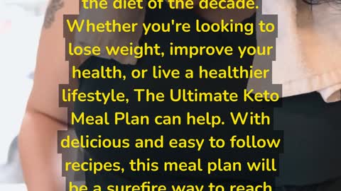 The ultimate keto diet plan