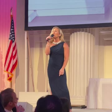 At the NYYRC gala, Marjorie Taylor Greene gives a shoutout to Project Veritas